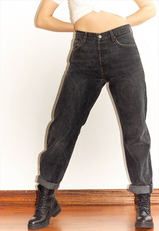 VINTAGE 80'S GRUNGE HIGH WAIST LEVI'S MOM JEANS