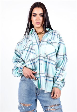 VINTAGE FLANNEL SHIRT S979