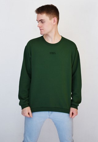 GREEN COORDINATES SWEATSHIRT