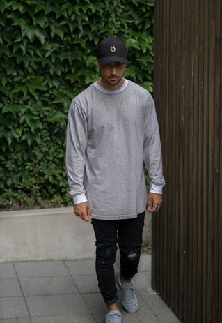 BASIS LONG SLEEVE - CLOUD GREY