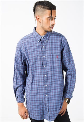 VINTAGE POLO RALPH LAUREN SHIRT / S4789