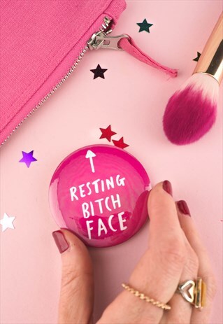 RESTING BITCH FACE MIRROR