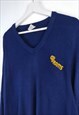 VINTAGE  JUMPER RAM'S NFL IN BLUE M