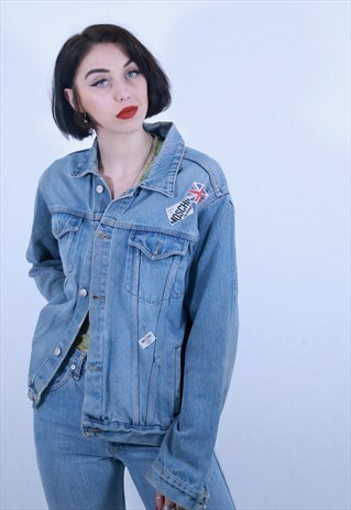 MOSCHINO JEANS DENIM JACKET