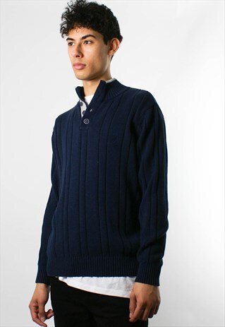 NAUTICA SWEATSHIRT, 1/4 COLLOR SWEATSHIRT JUMPER