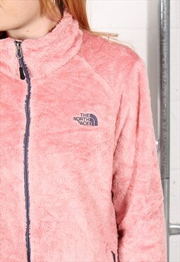 Vintage The North Face Fleece in Pink Full Zip Jumper XL