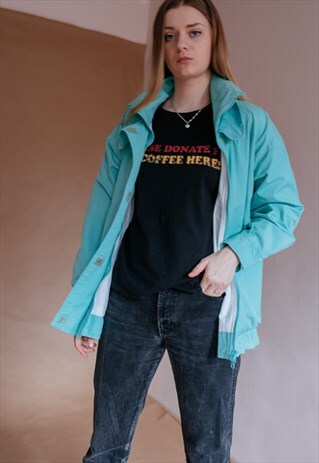 VINTAGE 80S PASTEL WINDBREAKER JACKET