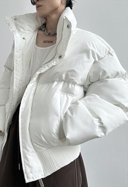 Men's silhouette padded coat A vol.3