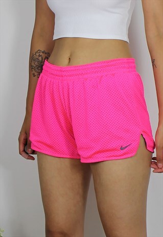 VINTAGE NIKE RUNNER SHORTS W TICK LOGO FRONT