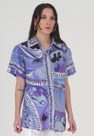 VINTAGE 60S EMILIO PUCCI PRINT SHIRT