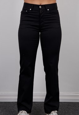 Vintage Moschino Jeans Strech Trousers in Black