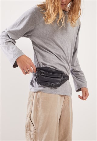 VINTAGE LEATHER FESTIVAL BUM BAG