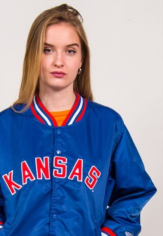 ADIDAS KANSAS STATE JACKET USA BASEBALL