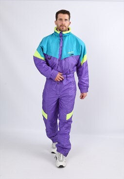 Vintage Ski Suit 90's NEVICA Snow Suit M / L 42" TALL (H3K)