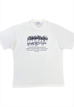 Bill Shankly White T-Shirt L