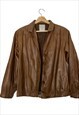 LOEWE VINTAGE WOMAN LEATHER JACKET