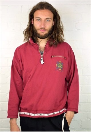 VINTAGE 90'S 1/4 ZIP SWEATSHIRT