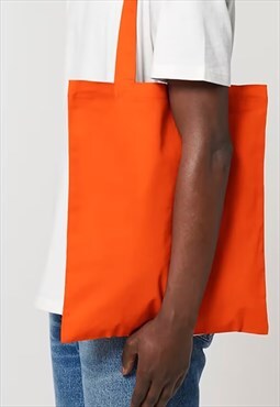 54 Floral Essential Shoulder Tote Bag - Orange 