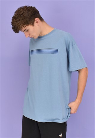 G&G UNISEX STONE BLUE/BLUE FADE S/S TEE