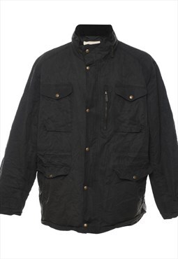 Vintage Classic Dark Brown Wax Jacket - XL