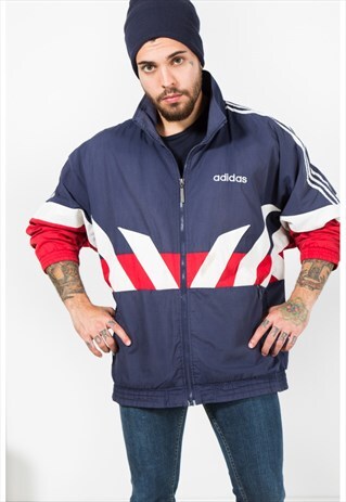 VINTAGE 80S ADIDAS SHELL SPORT JACKET / S1530