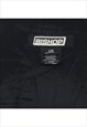 VINTAGE BLACK NASCAR X POWERADE ZIP-FRONT JACKET - L