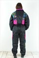 CAPITANO L SKI SUIT BELTED JUMPSUIT OVERALLS PADDED COVERALL