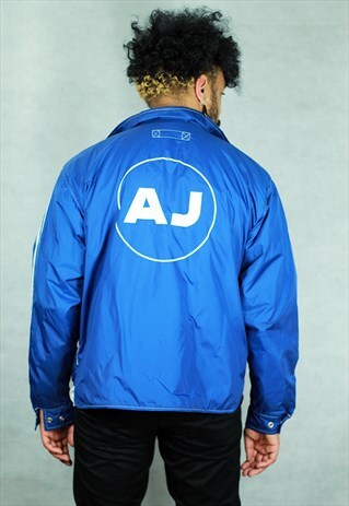 VINTAGE ARMANI JEANS BLUE SPORTS JACKET