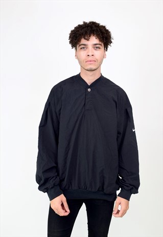 VINTAGE 90'S NIKE BUTTON SWEATSHIRT