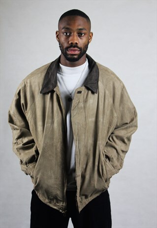 VINTAGE / SUEDE STYLE / JACKET