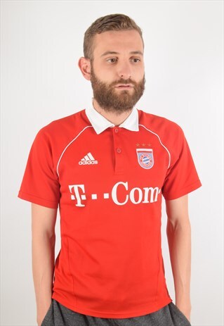 ADIDAS JERSEY FOOTBALL SHIRT BAYERN MUNCHEN ROY MAKAAY 1528