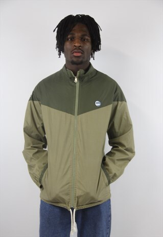 VINTAGE KHAKI REVERSIBLE SPORTS JACKET