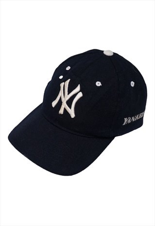 Vintage New York Yankees Navy Baseball Cap Womens