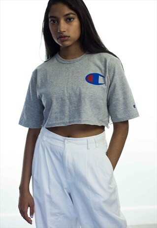 NEW CHAMPION LOGO REWORKED CROP TOP 90S S 4.5