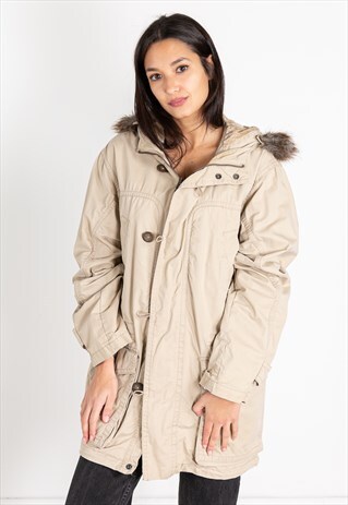 OUTWEAR VINTAGE 80S WINTER TOMMY HILFIGER COAT / S9312