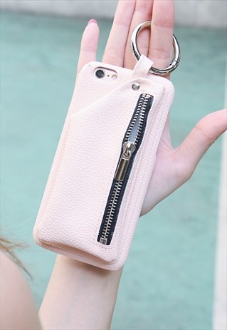 COIN PURSE PHONE CASE - PINK