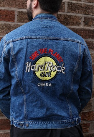 HARD ROCK CAFE DENIM JACKET OSAKA
