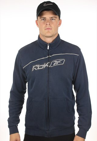 VINTAGE REEBOK BIG LOGO FULL ZIP SWEATSHIRT