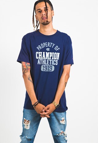 VINTAGE 90S CHAMPION SPORT T-SHIRT / S3430