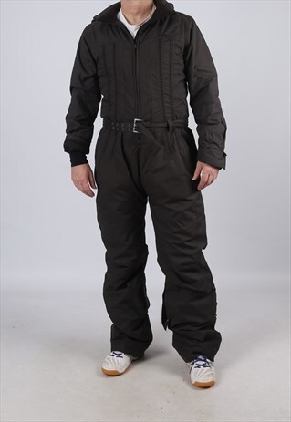 VINTAGE WED'ZE FULL SKI SUIT SNOW SPORTS S 36 -38" (JJCJ)