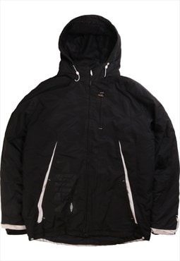 Umbro  Heavyweight Full Zip Up Puffer Jacket XLarge Black