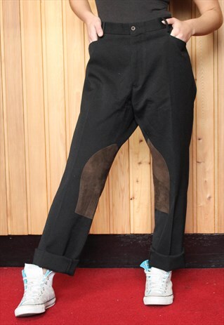 VINTAGE 1990S BLACK RALPH LAUREN TROUSERS