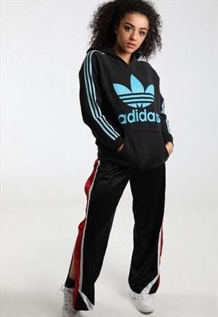 90S ADIDAS PRINT LOGO HOODIE