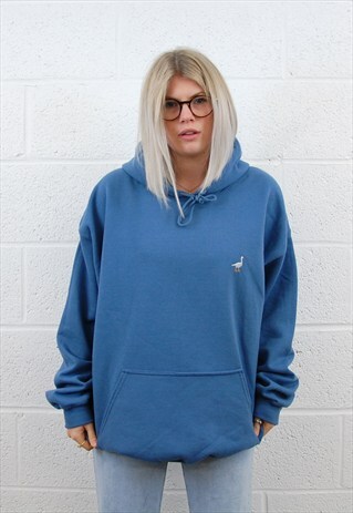 G&G UNISEX INDIGO GOOSE HOOD
