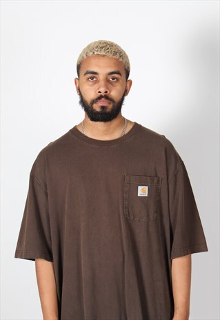 VINTAGE CARHARTT T-SHIRT BROWN