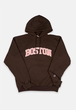 Vintage Champion Boston University brown hoodie size M