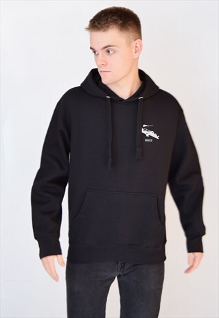 BLACK CROCODILE HOODIE