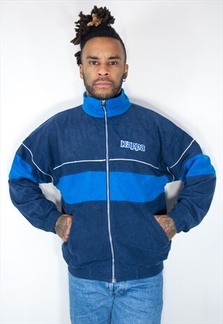 VINTAGE KAPPA VELOUR JACKET