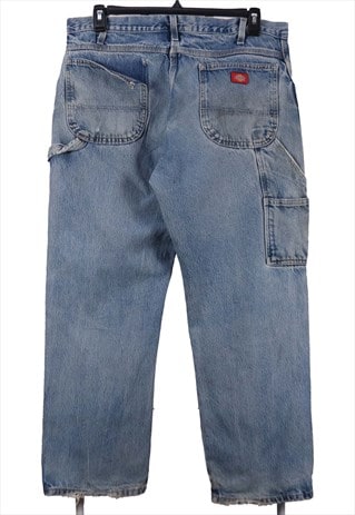 Dickies 90's Denim Carpenter Workwear Cargo Baggy Jeans / Pa