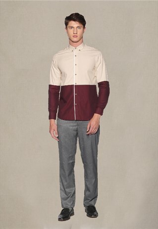 HYDE COLOUR BLOCK SHIRT